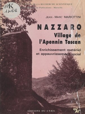 cover image of Nazzaro, village de l'Apennin toscan